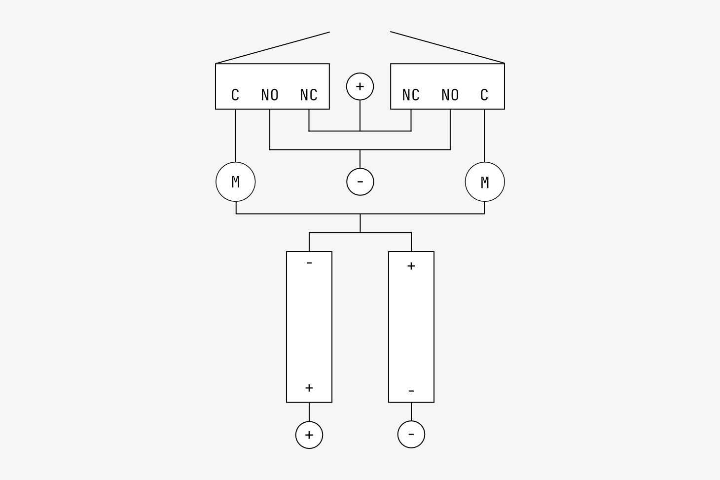The beetlebot schematic.