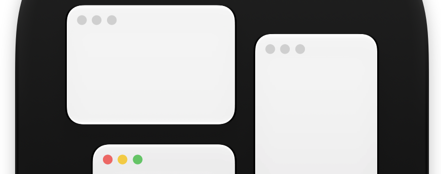 Old window controls in the Mission Control app icon.