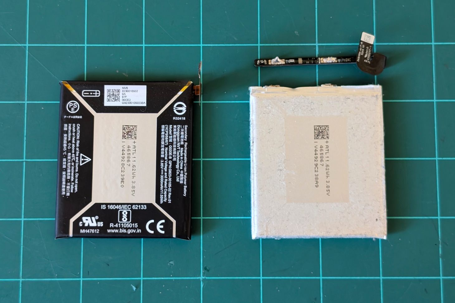Anatomy of a battery.