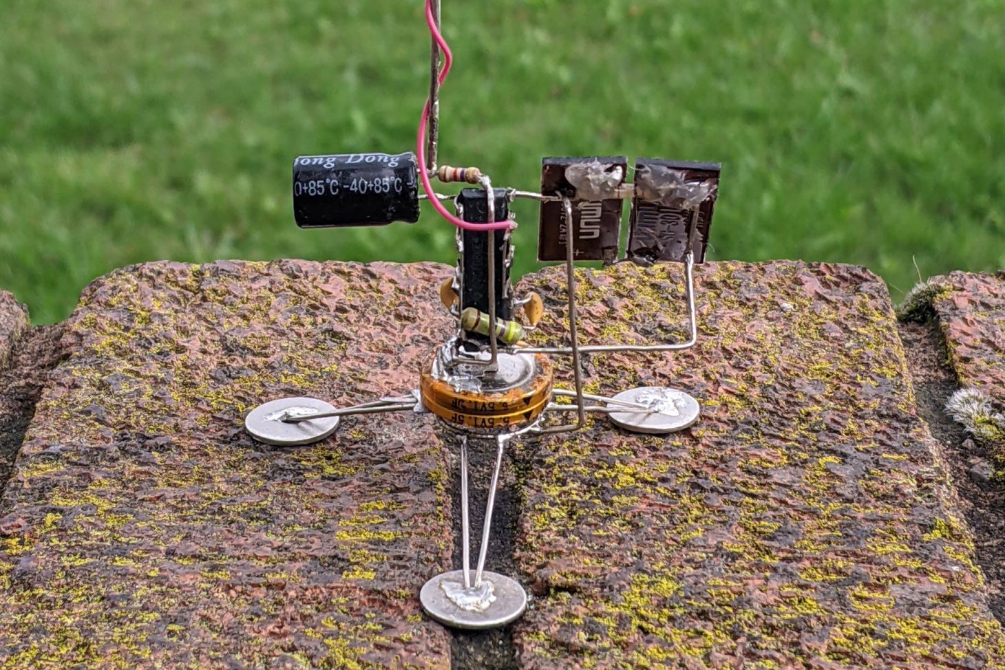 Close up of the pummer circuit.