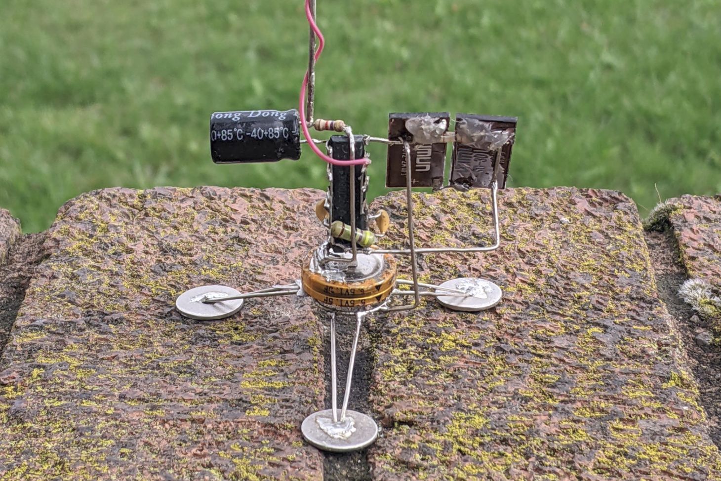 Close up of the pummer circuit.